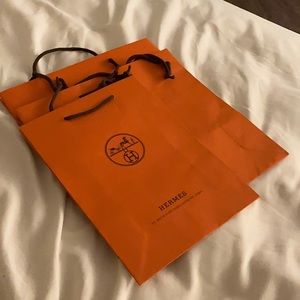 Hermes shopping bags